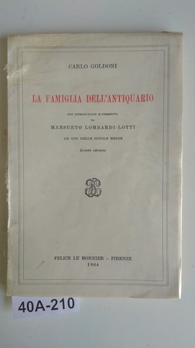 Famiglia dell antiquario - la, dell'antiquario