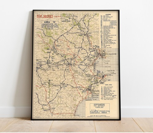 Mappa operazione overlord 1944 - mappa,