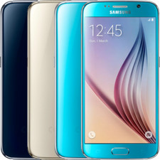 Samsung Galaxy S6 32 GB sbloccato nero oro blu bianco telefono Android S6 S7 A5 A3