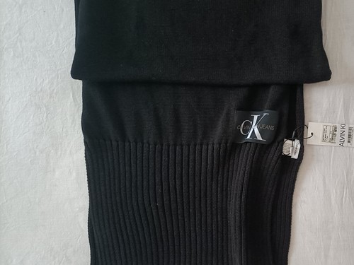Sciarpa calvin klein nera - klein,