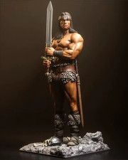 Figurine peindre conan - à,