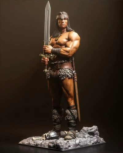 Conan barbaro statuetta in - il,
