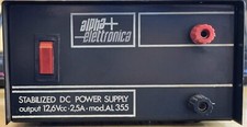 Alpha Elettronica AL355 alimentatore stabilizzato  12,6vcc 2.5A - ribassato