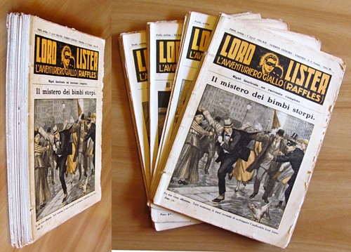 Lotto fascicoli lord lister - fascicoli,
