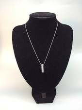 PIANEGONDA COLLANA PENDENTE ARGENTO USATO COLLIER SOLID SILVER