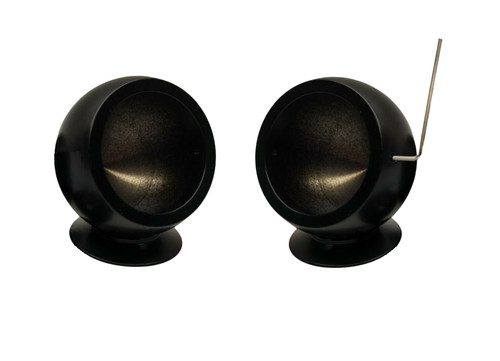Tweeter alluminio nero - in,