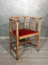 Sedia poltroncina a pozzetto seduta nuova periodo liberty