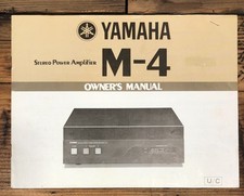 Yamaha M-4 Amplificatore