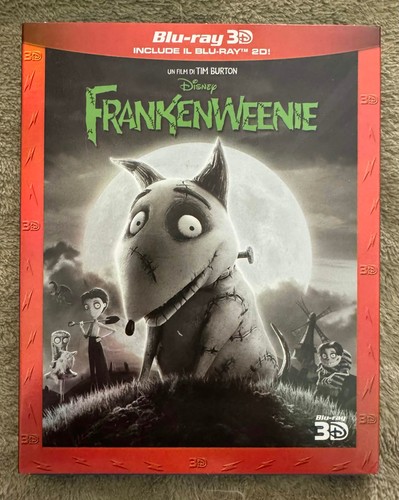 Frankenweenie blu ray - 3d, +