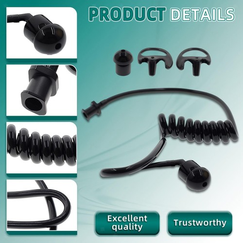 Tubo auricolare acustico per