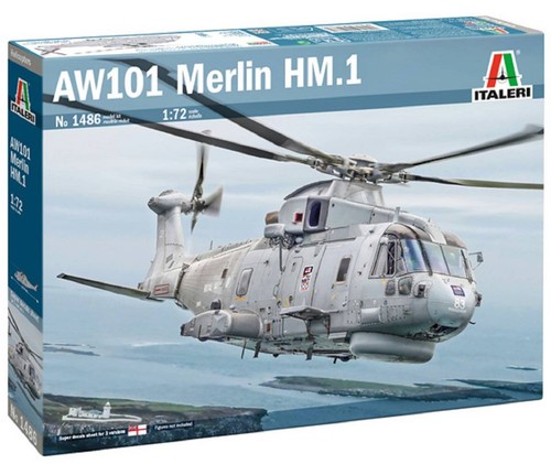 Italeri aw101 merlin 1 - merlin, hm.1