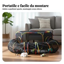 Tunnel per Gatti con Box