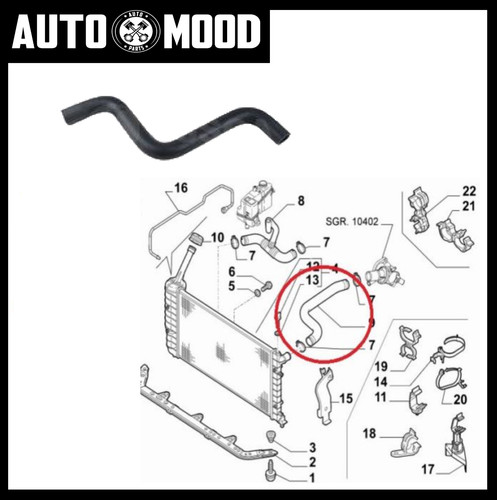 Tubo manicotto superiore - manicotto,