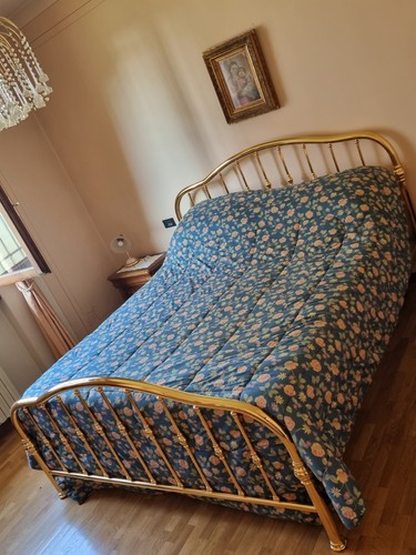 Letto matrimoniale ottone - letto,