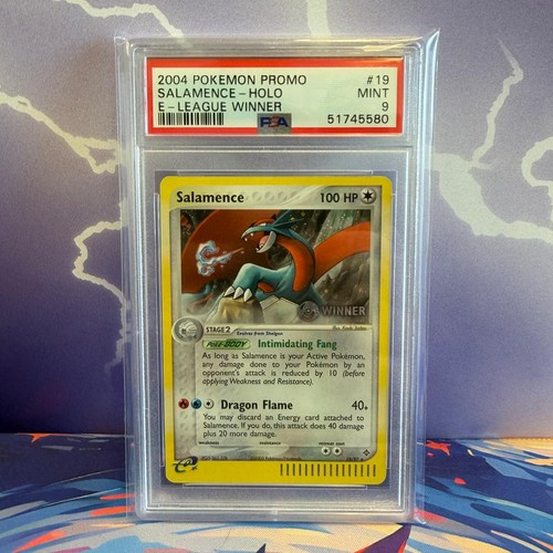Psa salamence holo league - salamence, e-league