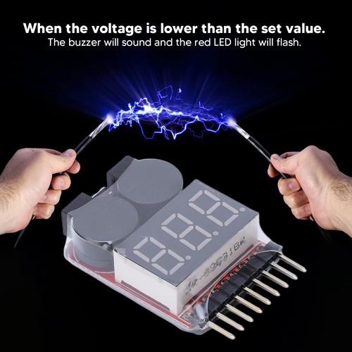 10x lipo tester tensione - tester,