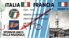 Biglietto stadio italia - stadio,