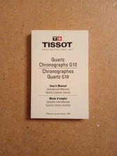 TISSOT CHRONOGRAPHS G10