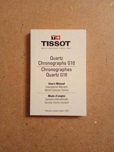 Tissot chronographs g10 - chronographs,
