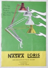 Catalalogo Lampade Naska Loris - anni '70 