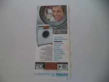 advertising Pubblicità 1967 LAVATRICE PHILIPS SUPERAUTOMATICA