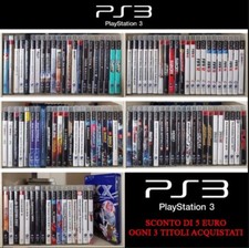 Lotto GIOCHI PS3 Playstation 3 NUOVI e USATI