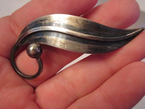 Spilla vintage delfino argento - spilla,