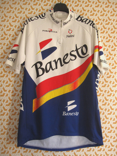 Maillot cycliste banesto - cycliste,