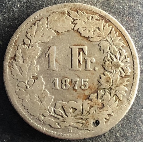Franco 1875 svizzera 5 g - svizzera,