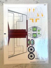 LEGO FOGLIO ADESIVO per 75021