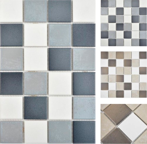 Piastrelle antiscivolo mosaico - piastrelle,