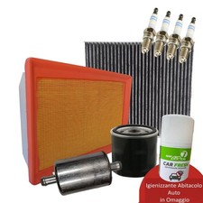 Kit Tagliando Fiat Tipo 1.4 88Kw 120Cv Benzina GPL LPG 4 Filtri Candele