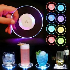 Sottobicchieri LED Colorati