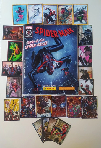 Spider man figurine cards - spider-man,