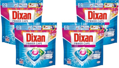 Dixan power caps color - power,