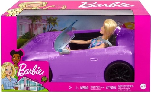 Mattel barbie auto cabrio - barbie,