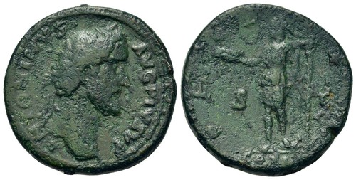 Sesterzio romano bronzo - bronzo,
