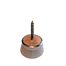 PIEDINO CONICO D 5/4 ACCIAIO