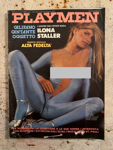Playmen settembre 1978 ilona - 1978,