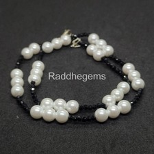 Collana con spinello nero e