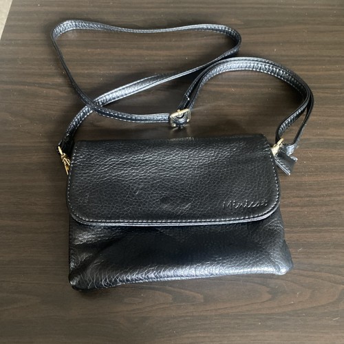 Borsa minicat pelle nera - borsa,