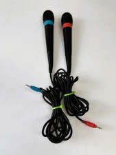 Microfoni Singstar Originali PlayStation 2 PS2 "SOLO MICROFONI NON ADATTATORE"
