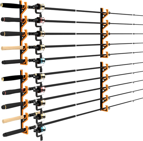 Horizontal fishing rod - rod, holder