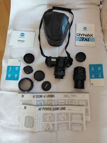 Set fotocamera minolta - set,