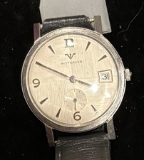 Orologio uomo vintage 36 mm anni 60 Wittnauer by Longines ref 2600-C11BG data
