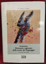 SEMIOTICA DIZIONARIO RAGIONATO DELLA TEORIA DEL LINGUAGGIO - LA CASA USHER 1986