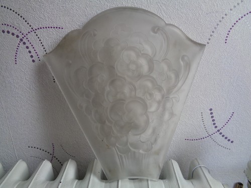 Ancienne applique plaque - applique,