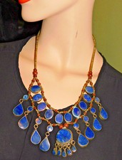 Etnico Fatto a Mano Blu