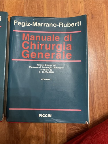 Manuale chirurgia generale - manuale, di
