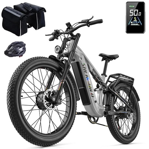 Bici elettrica doppio motore - elettrica,